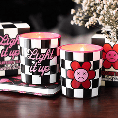 Sad Flower Kokosnuss Rose Statementkerze –  Alternative Deko Eyecatcher