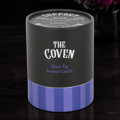 Schwarze Duftkerze The Coven – Black Fig Kerze im Glas
