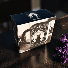 Schwarze Katze Tasse Buchform – Witchy Buchtasse für Katzenliebhaber