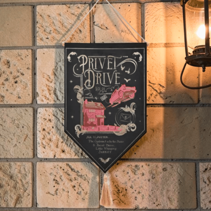 Harry Potter Wandbanner – Winkelgasse, Ligusterweg oder Honeydukes