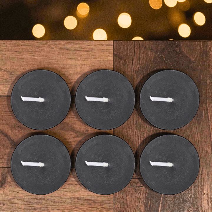 Opium Teelichter 6er Set – Dark Romance Duftkerzen