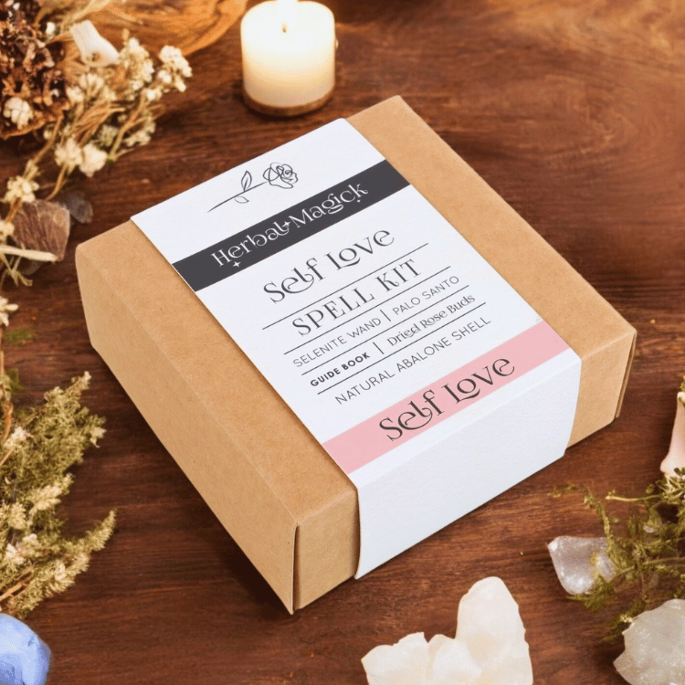 Selbstliebe Ritual Set – Kräutermagie für dein Herz - Räucherset