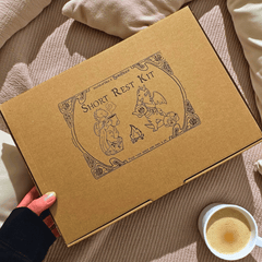 Short Rest Kit – Fantasy Tee Bundle für Pen & Paper Rollenspiele | WORLD OF DICE x ZAUBERMERCH