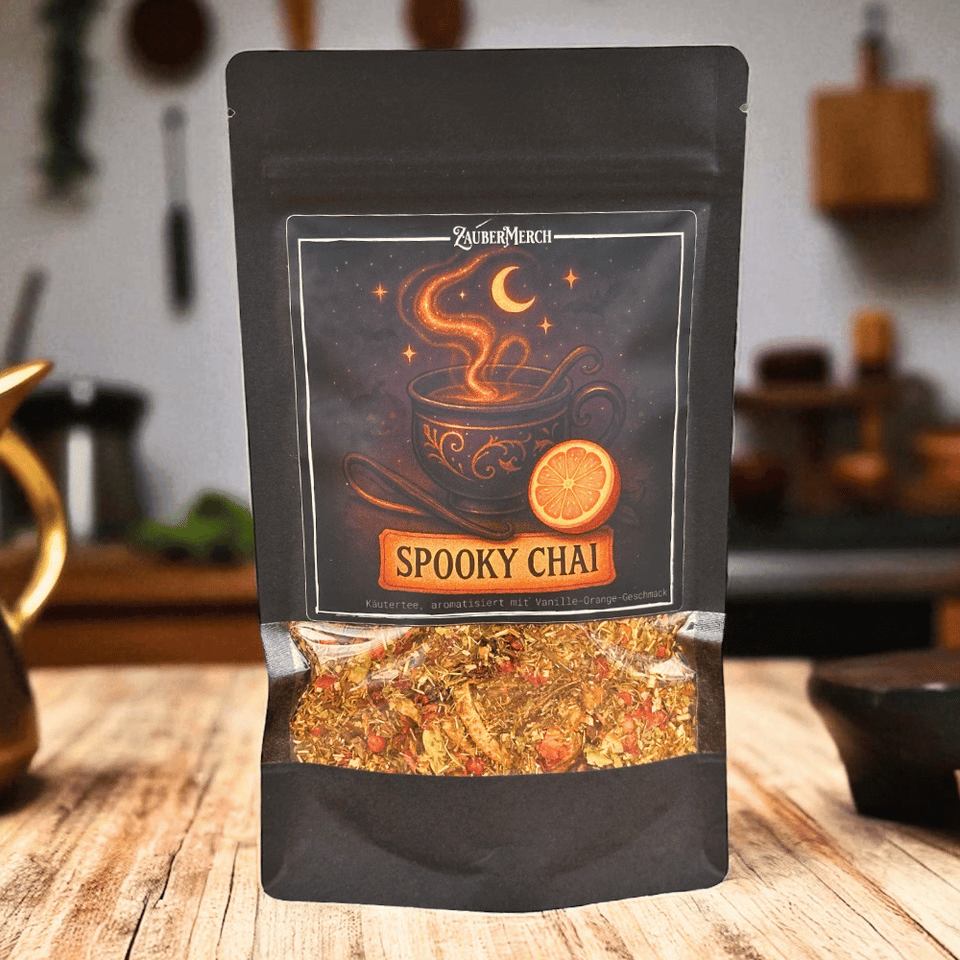 Spooky Chai – Kräutertee mit Vanille-Orange-Geschmack | Halloween Tee