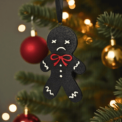 Spooky Gingerbread Man Ornament – Halloween trifft Weihnachten
