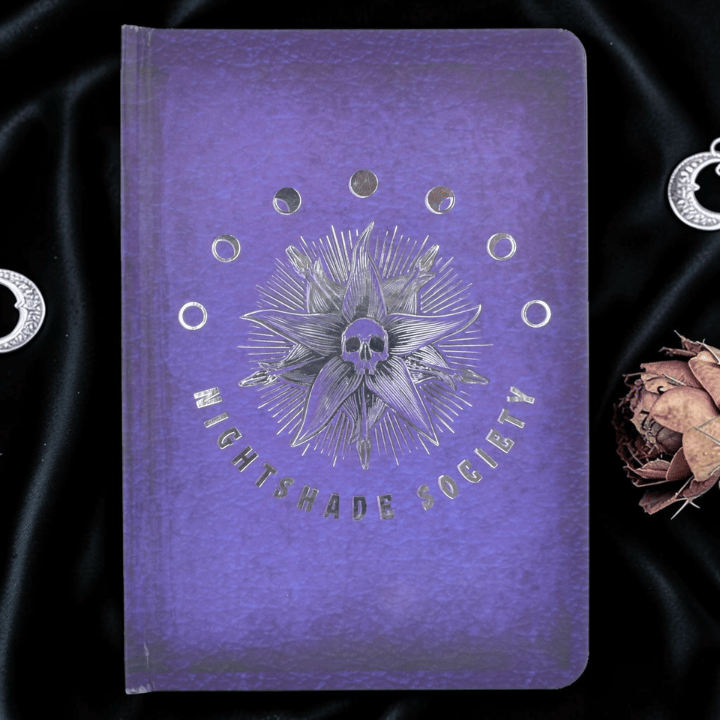 Wednesday Notizbuch A5 – Nightshade Society Journal Gothic Witchy
