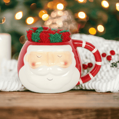 Weihnachtsmann Tasse  & Kuschelsocken Set