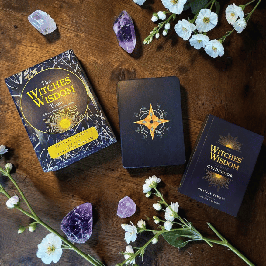 Witches’ Wisdom Tarot – Witchy Tarotkarten mit Guidebook (Englisch)