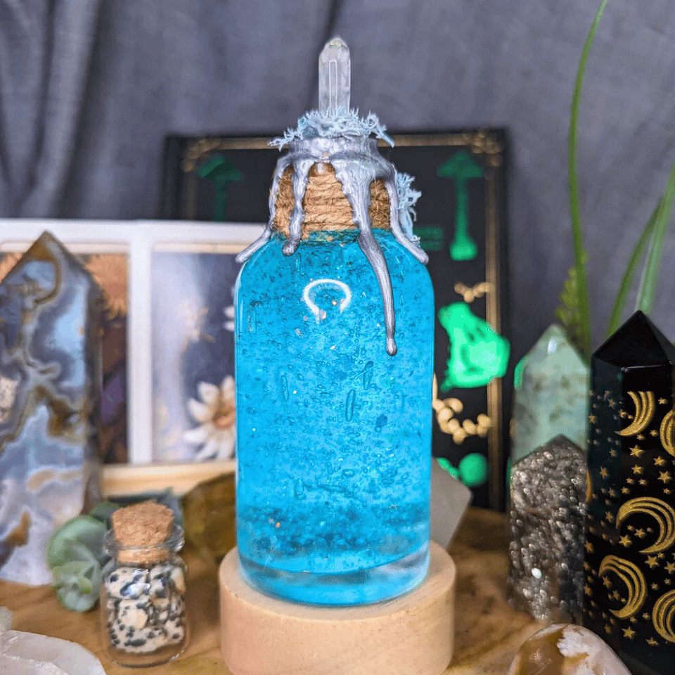 Zaubertrank Flasche Deko - Full Moon Essence